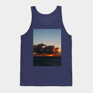 Dramatic Sea Sky at Dawn Tank Top